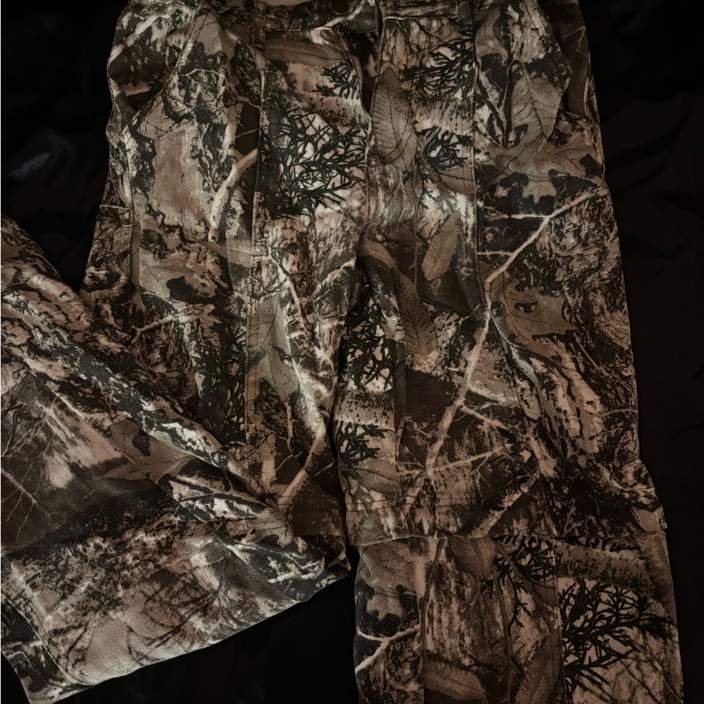 Tilly's Camouflage Straight Leg Jeans